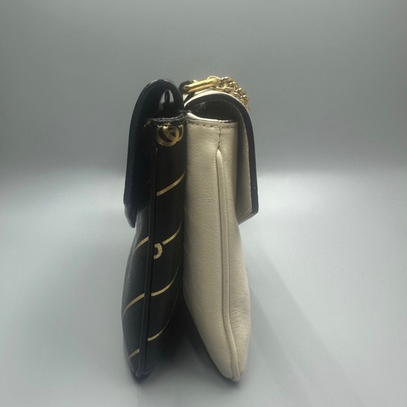 Gucci Calfskin Diagonal GG Medium Thaira Double Envelope Shoulder bag~PreLoved - Picture 2 of 16